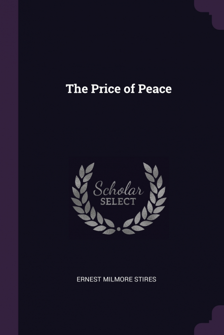 The Price of Peace