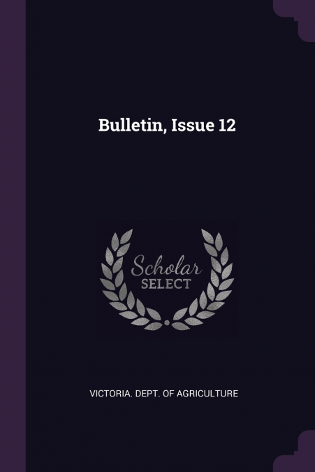 Bulletin, Issue 12
