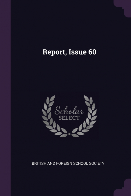Report, Issue 60