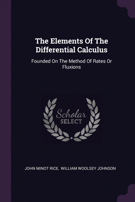 The Elements Of The Differential Calculus
