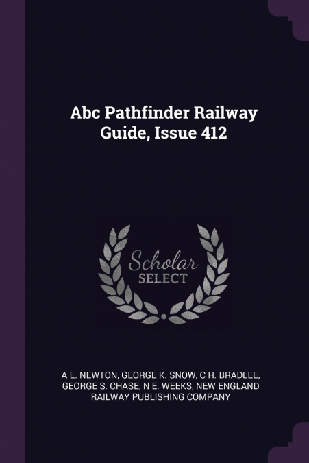 Abc Pathfinder Railway Guide, Issue 412