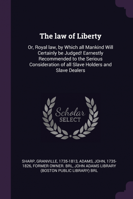 The law of Liberty