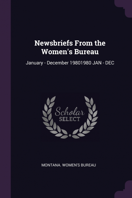 Newsbriefs From the Women’s Bureau