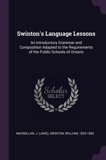 Swinton’s Language Lessons