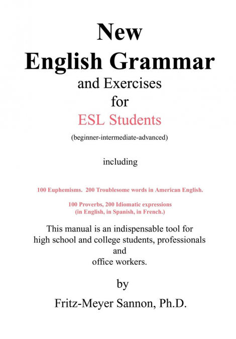 New English Grammar for Esl Students