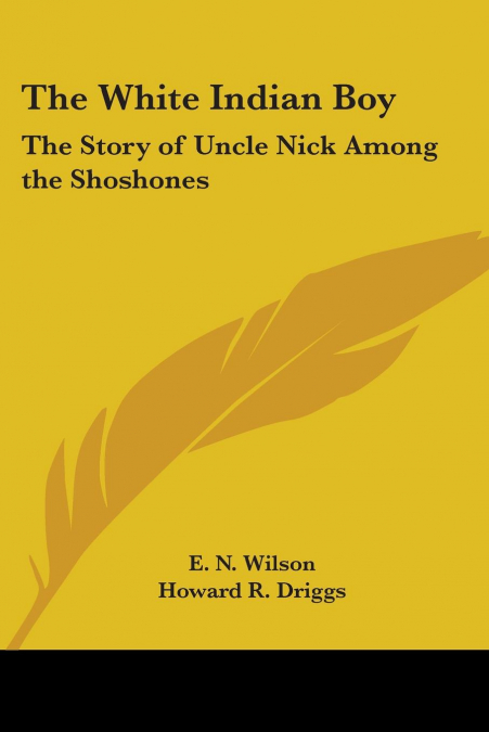 The White Indian Boy