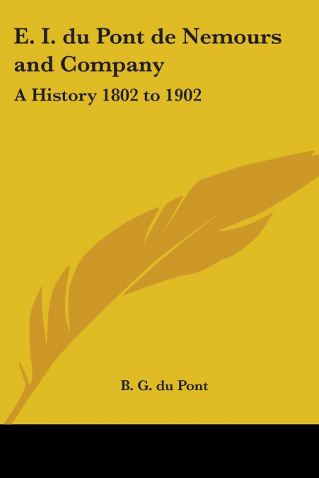 E. I. du Pont de Nemours and Company