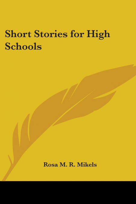 Short Stories for High Schools