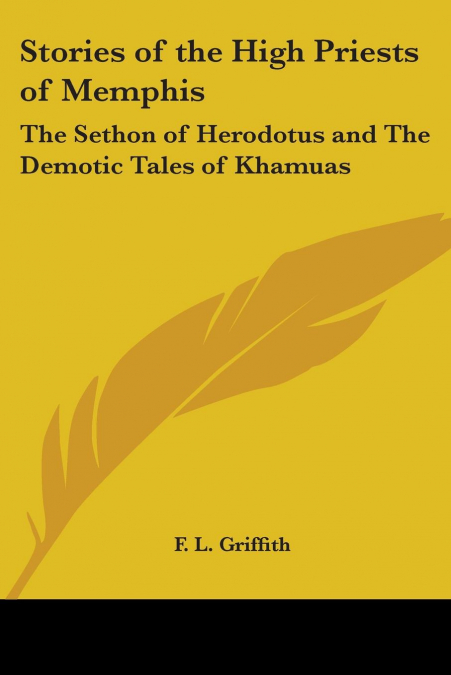 Stories of the High Priests of Memphis