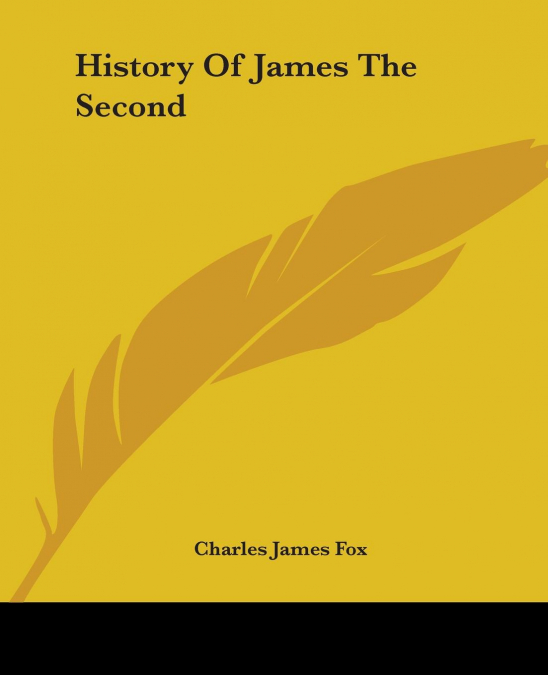 History Of James The Second