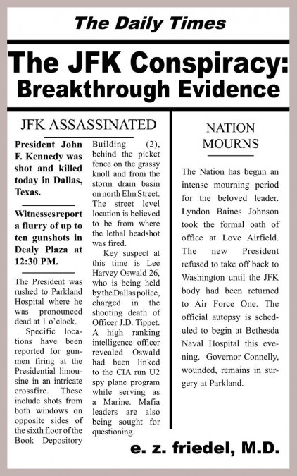 The JFK Conspiracy