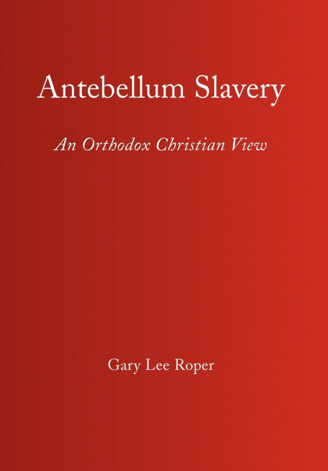 Antebellum Slavery