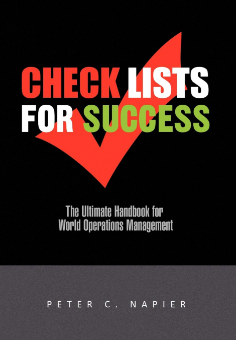 CHECK LISTS FOR SUCCESS