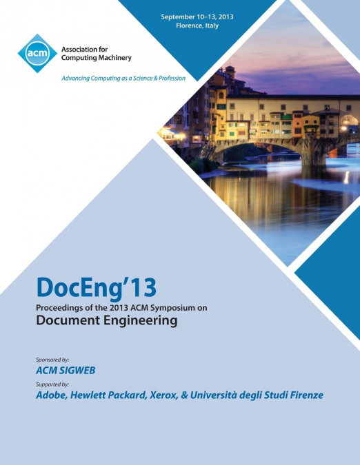 DOC ENG 13 Proceedings of the !4th ACM Conference on Document Engineering