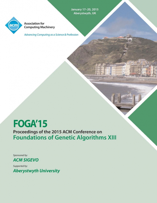 FOGA 15 Foundations on Genetic Algorithms XIII