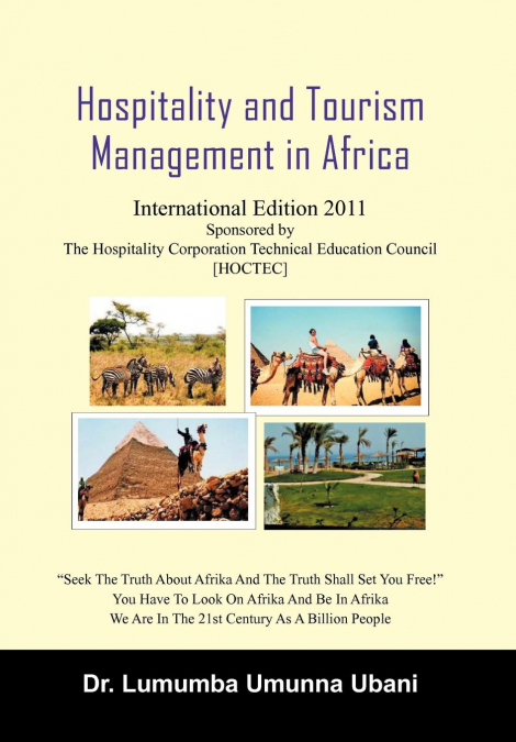 Hospitality and Tourism Management in Africa