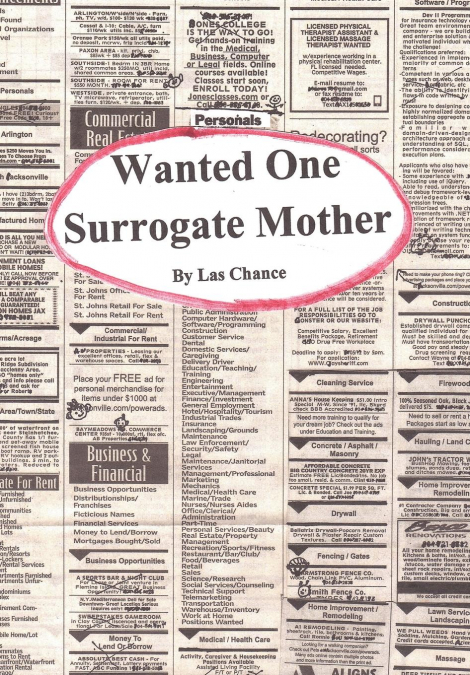 Wanted One Surrogate Mother