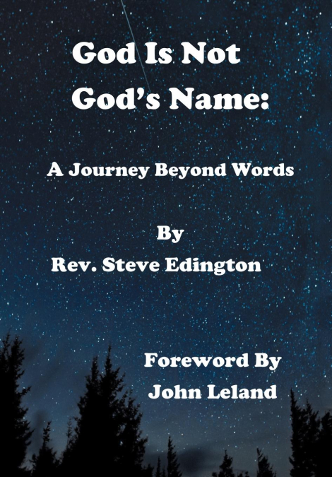 God Is Not God’S Name