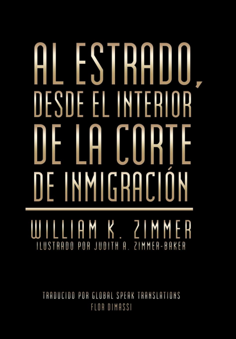Al estrado, desde el interior de la Corte de Inmigración