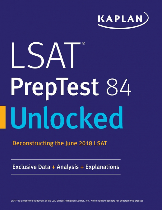 LSAT PrepTest 84 Unlocked