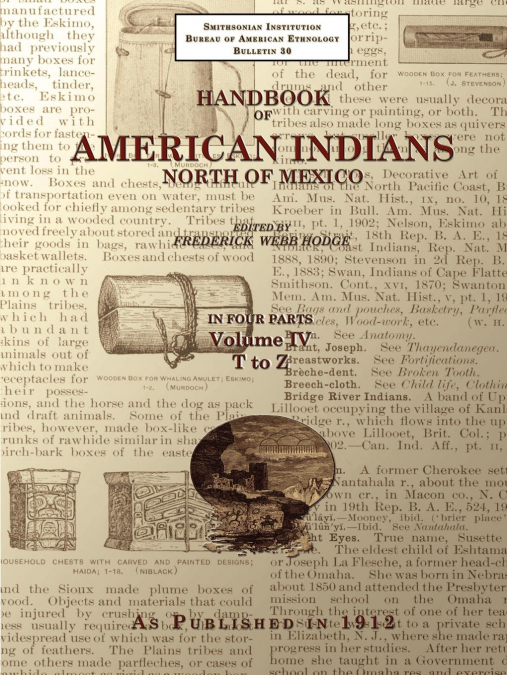 Handbook of American Indians North of Mexico V. 4/4