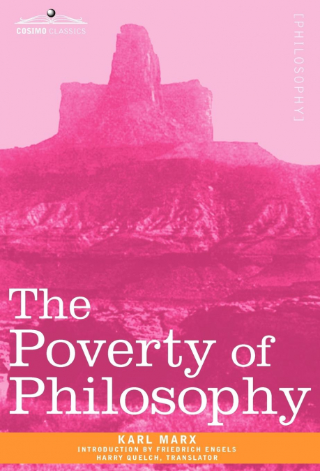 The Poverty of Philosophy