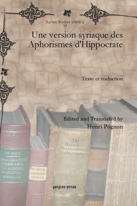 Une version syriaque des Aphorismes d’Hippocrate