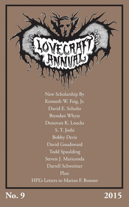 Lovecraft Annual No. 9 (2015)