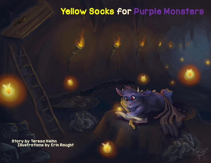 Yellow Socks for Purple Monsters