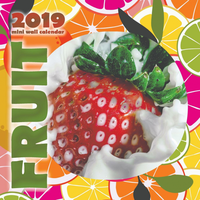 Fruit 2019 Mini Wall Calendar