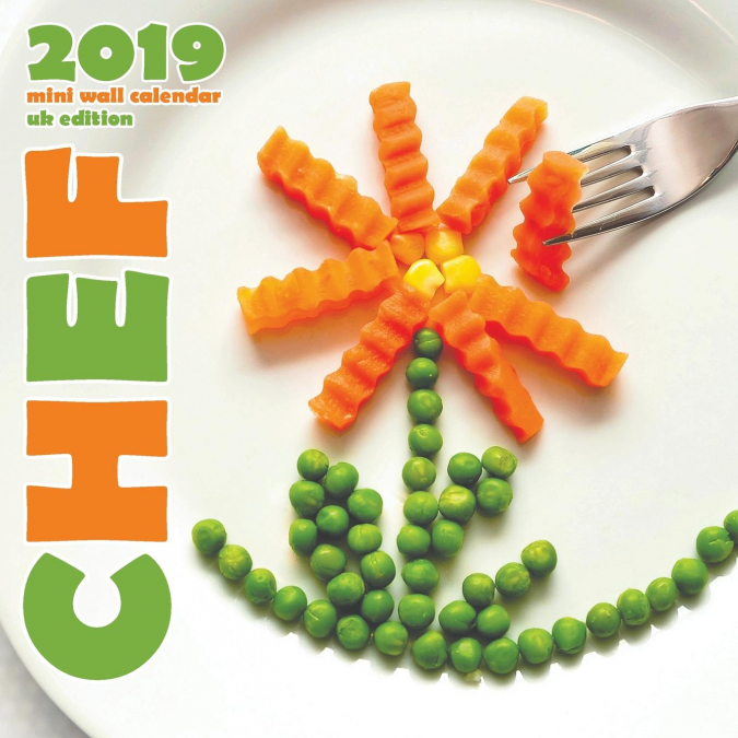 Chef 2019 Mini Wall Calendar (UK Edition)