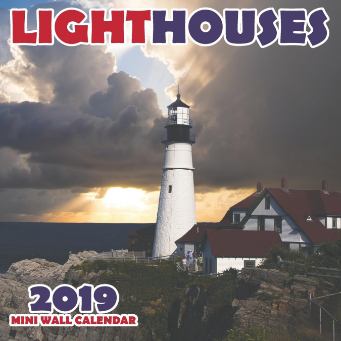 Lighthouses 2019 Mini Wall Calendar