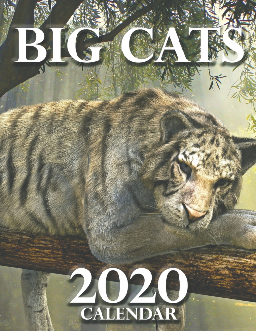 Big Cats 2020 Calendar