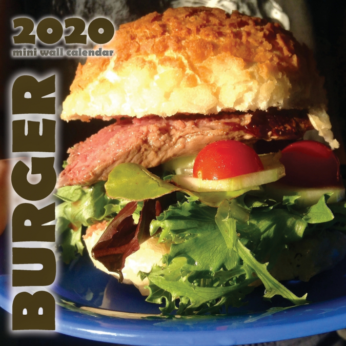 Burger 2020 Mini Wall Calendar