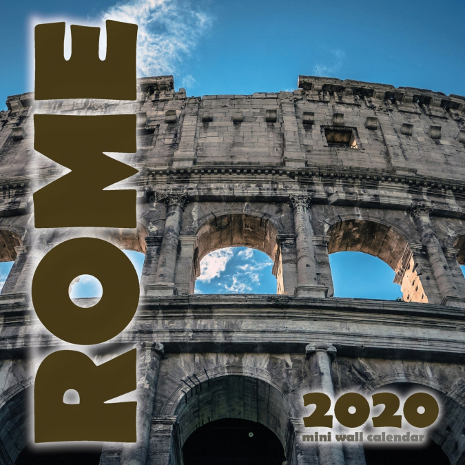 Rome 2020 Mini Wall Calendar