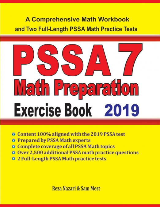 PSSA 7 Math Preparation Exercise Book