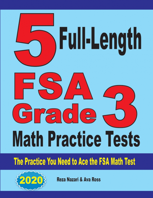 5 Full-Length FSA Grade 3 Math Practice Tests