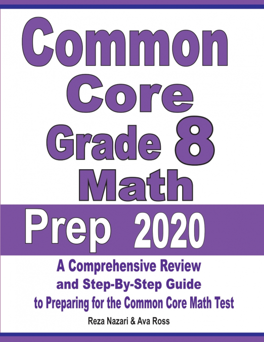 Common Core Grade 8 Math Prep 2020