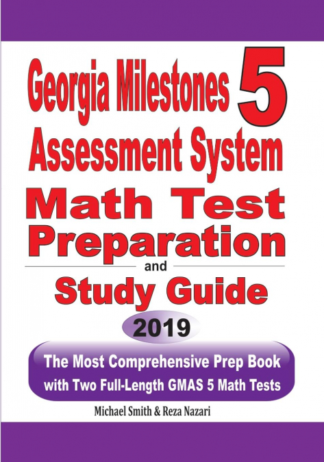 Georgia Milestones Assessment System 5 Math Test Preparation and Study Guide