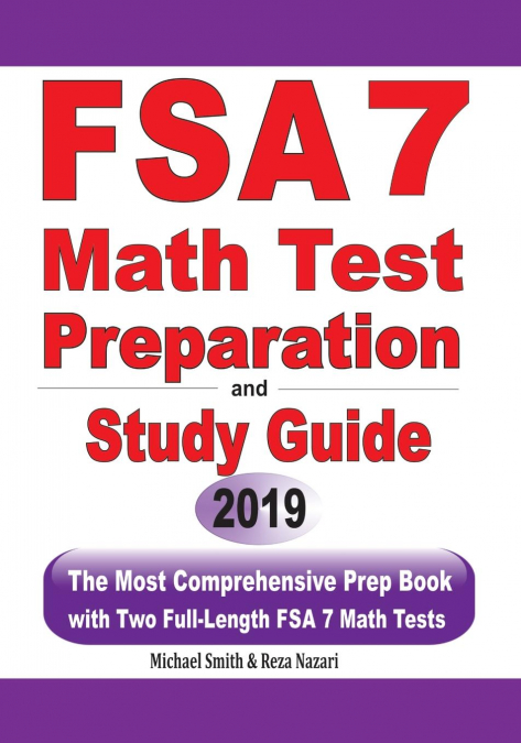 FSA 7 Math Test Preparation and Study Guide