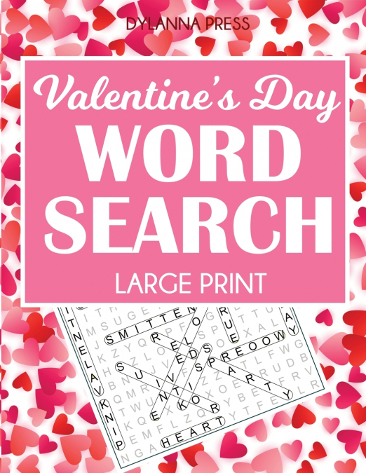Valentine's Day Word Search Large Print