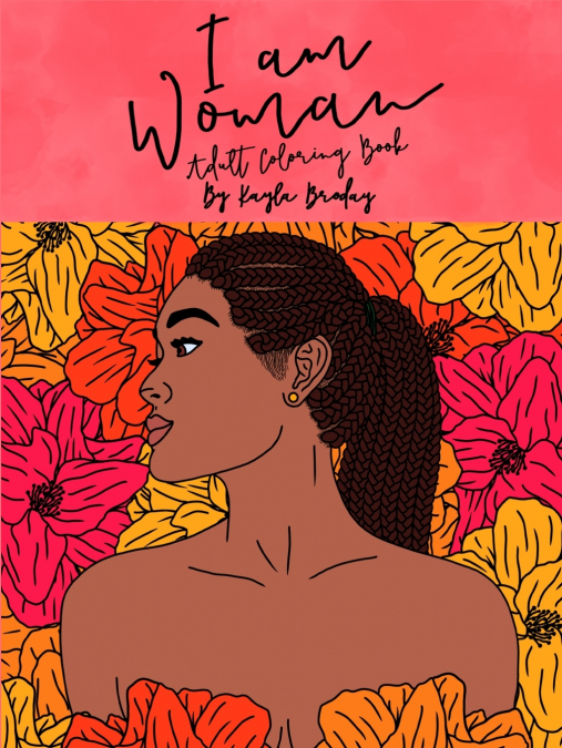 I AM WOMAN Adult coloring book
