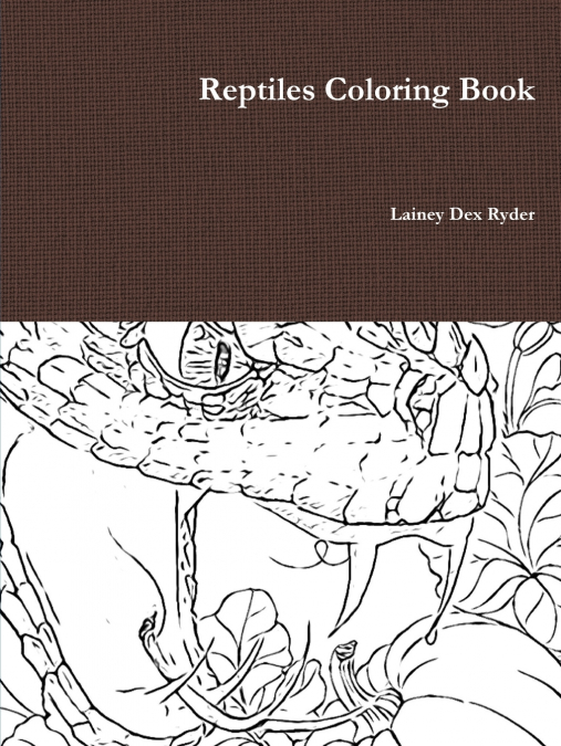 Reptiles Coloring Book