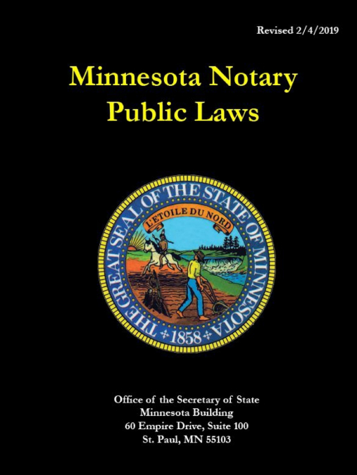 Minnesota Notary Public Laws