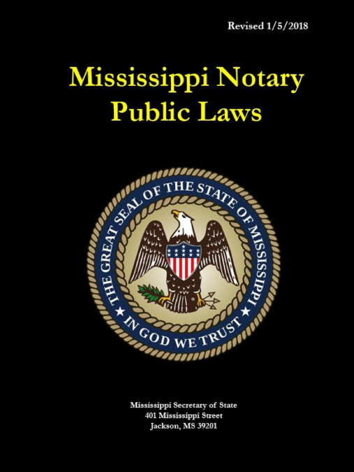 Mississippi Notary Public Laws