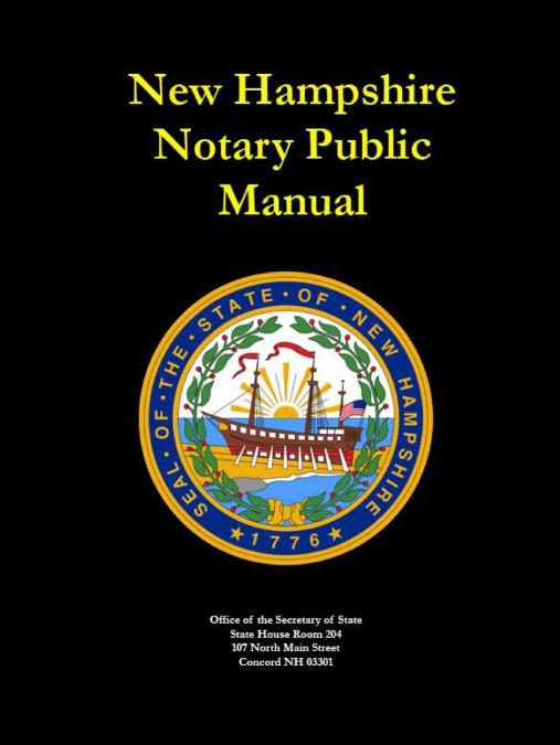New Hampshire Notary Public Manual