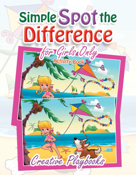 Simple Spot the Difference for Girls Only Activity Book
