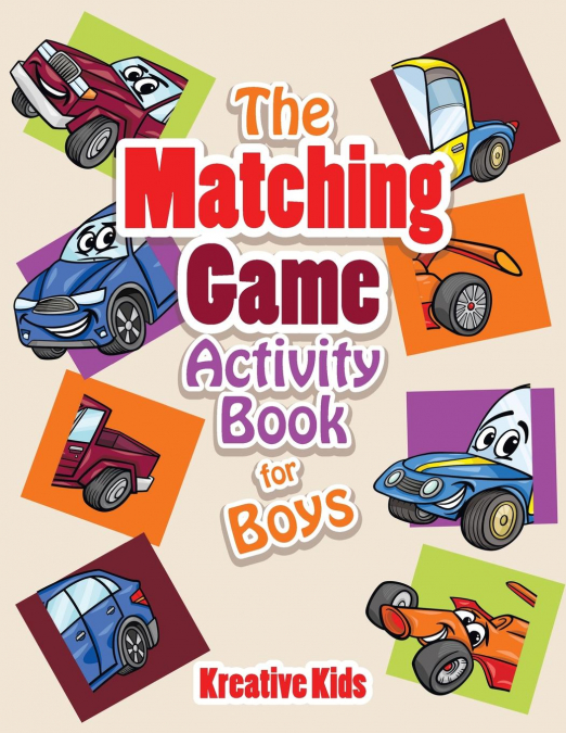 The Matching Game Activity Book for Boys Activity Book