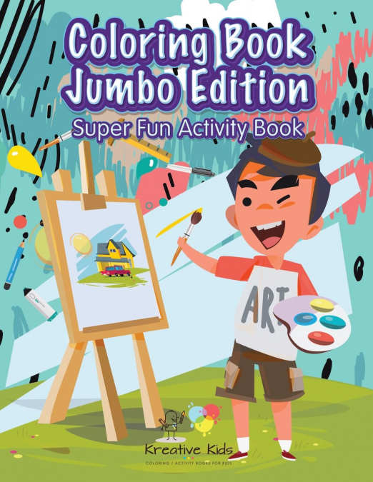 Coloring Book Jumbo Edition Super Fun Activity Book