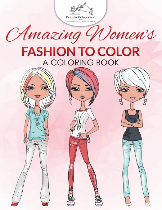Amazing Women's Fashion to Color